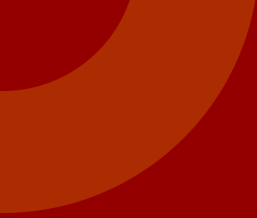 A red background with an orange wave pattern.